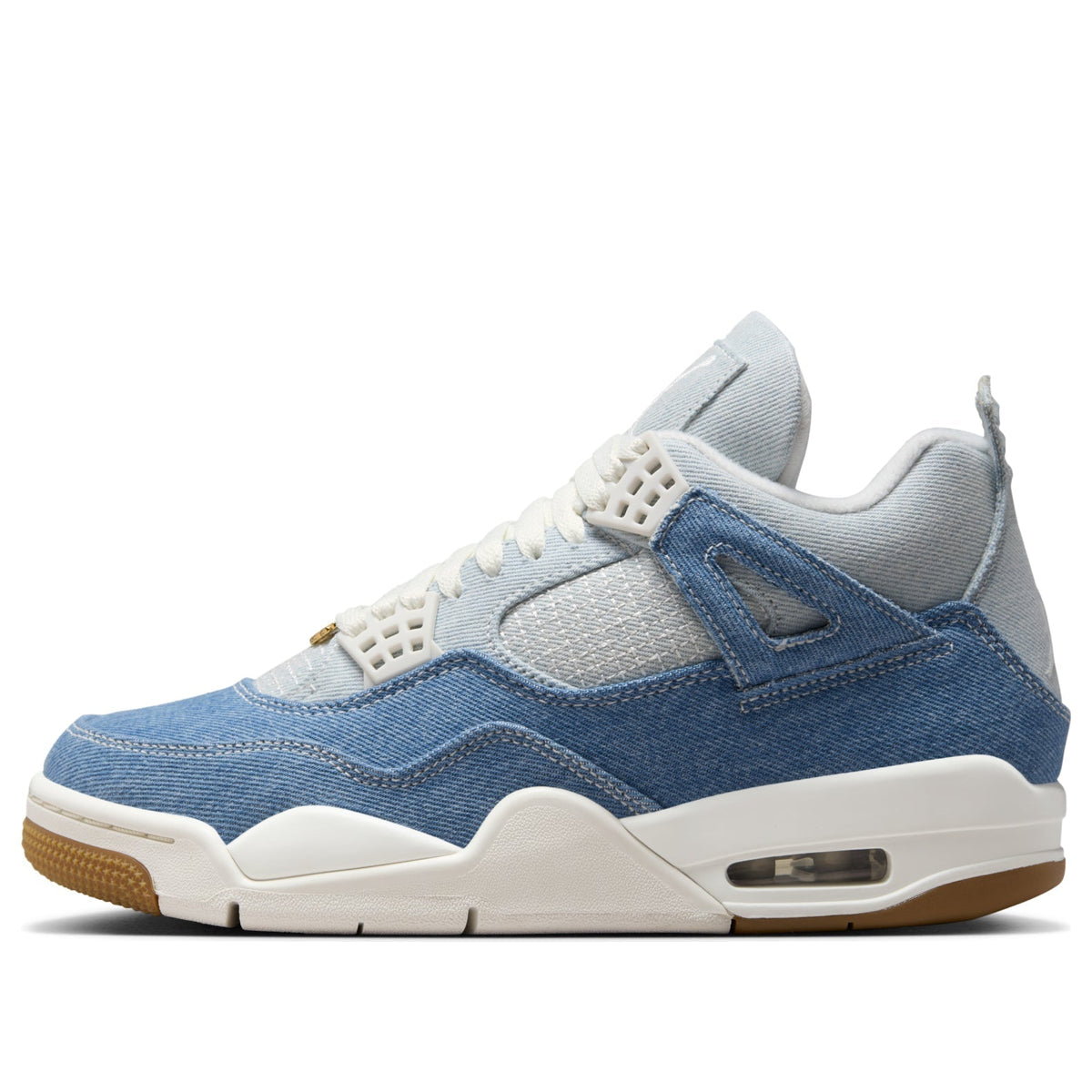 Air Jordan 4 Retro TEX Denim Worn Blue Women's 1